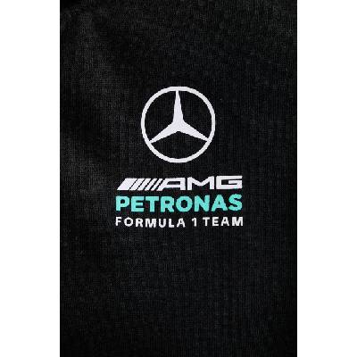 Adidas суичър с качулка дамски с памук x Mercedes (KE5929)