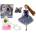 LEAN Toys Baby Doll Emily Swing Flowers