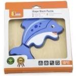 Vigan VIGA First Wooden Puzzle Baby Dolphin