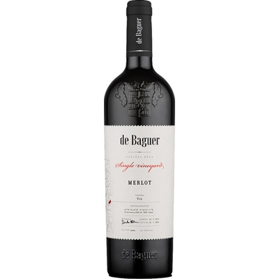 Klet Brda De Baguer Single Vineyard Merlot 2019 Červené 14,5% 0,75 l (holá láhev)
