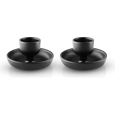 Eva Solo Чашки за яйца Nordic Kitchen черни 2 бр (512711)
