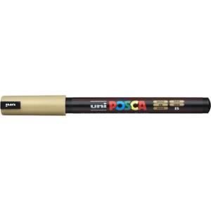 uni Декоративен маркер, 0, 7 мм, UNI "Posca PC-1MR", златен 289876000 (289876000)
