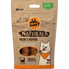 MR. BANDIT NATURALS krůtí proužky 100% maso 80 g