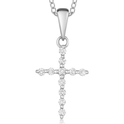 Sofia DIAMONDS zlatý prívesok krížik CK47 00029 1255