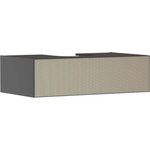 Hansgrohe Xevolos E - Шкаф за мивка, 28x98x55 см, 1 чекмедже, матово сиво/текстуриран бронз 54315390 (54315390)