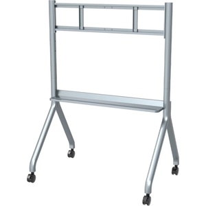 Hisense Mobile cart 65"- 86"; Max Load 80kg, Height adjustable with 3 levels, Silver gray (bracket) + Black (Hanging plate & caster) (WH3309-LK)
