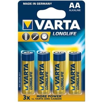 Image 1 of VARTA AA Longlife LR6 (4) (4106101414)
