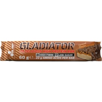 Olimp Sport Nutrition Gladiator / High Protein Bar [60 грама] Фъстъчено масло с карамел