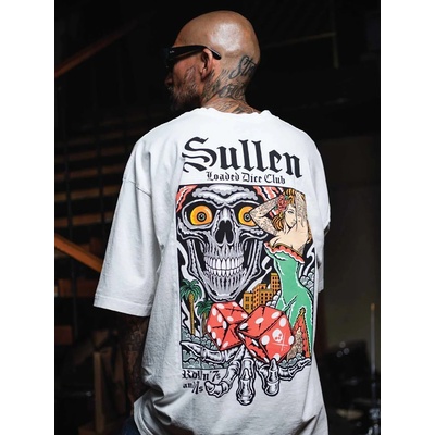 SULLEN Мъжка тениска sullen - premium - loaded dice - antique white - scm7279_aw