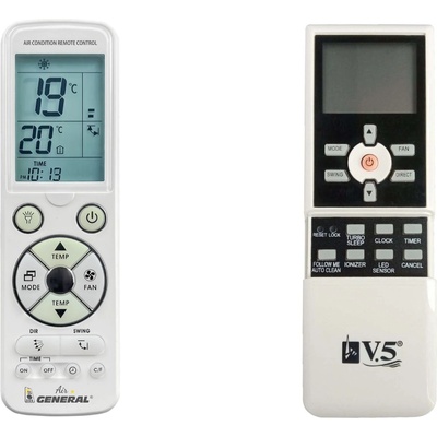 General Midea r07/bge, r07b/bge - луксозно с подсветка дистанционно управление (r07/bge, r07b/bge)