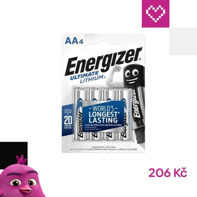 Energizer Ultimate Lithium AA 4ks 35035752 – Zboží Mobilmania