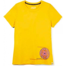Smartwool merino Sport 150 Crankset Short Sleeve Mango Sorbet
