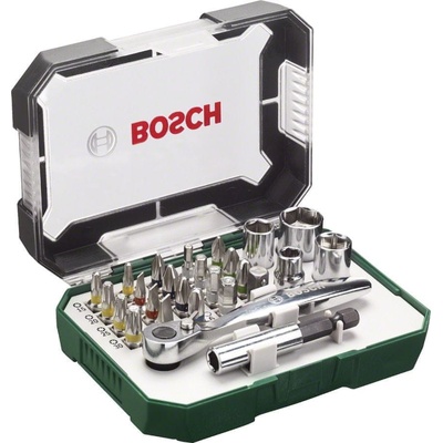 Bosch 26-dielna súprava s račňou 2607017322