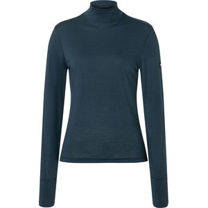 super. natural Дамско мериносово термобельо super. natural Women's Tundra 175 Turtleneck Longsleeve - Blueberry (114-2950-0114)