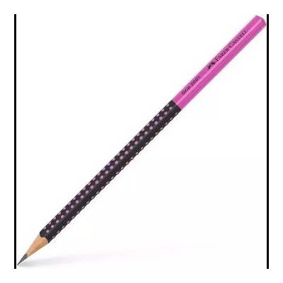Faber-Castell Faber-Castell: Графитен молив Grip, HB - черно-виолетов