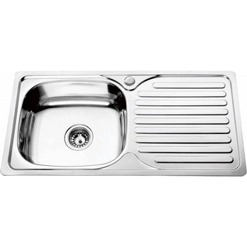 Inter Ceramic Кухненска мивка алпака 7843r Темпико, 78х43.3см (7843r tampico)