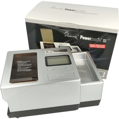 Powermatic III Plus elektrická plnička dutinek stříbrná