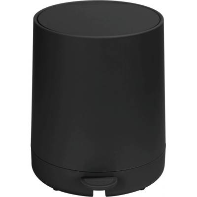 WENKO Черно пластмасово кошче за боклук с педал 5 l Fablo - Wenko (26552100)