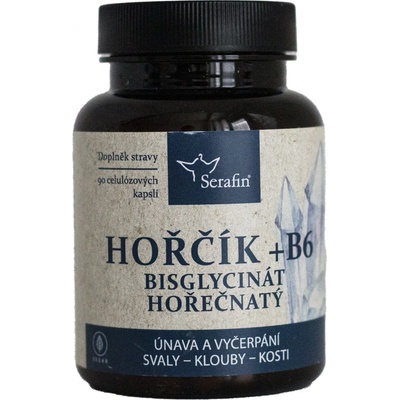 Serafin Hořčík + B6 ke snížení únavy 90 kapslí