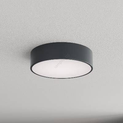 Brilagi - Баня. таванно осветително тяло CLARE 2xE27/24W/230V Ø 30 см антрацит IP54 (BG5220)
