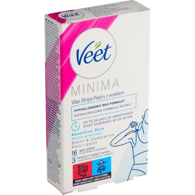 VEET Minima vosk pásky bikiny 16 ks