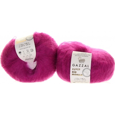 Gazzal Super Kid Mohair 64415 pivoňka