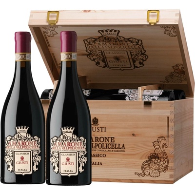 Giusti Amarone della Valpolicella DOCG Classico 2019 16,5% 6 x 0,75 l (kazeta)