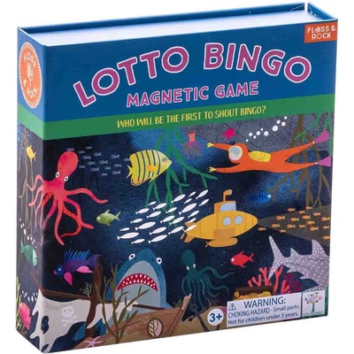 Floss and Rock Настолна игра Magnetic Lotto Bingo: Deep Sea - Детска (46P6545)