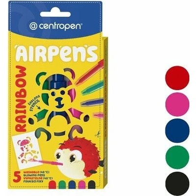 Centropen AirPens Rainbow 5 ks 1500/5