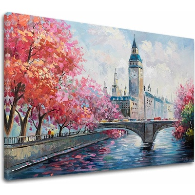 Obraz na plátně MĚSTO 1 díl XOBCHCT011 - 60x40 cm