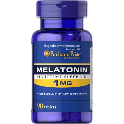 Puritan's Pride Melatonin 1 mg [90 Таблетки]