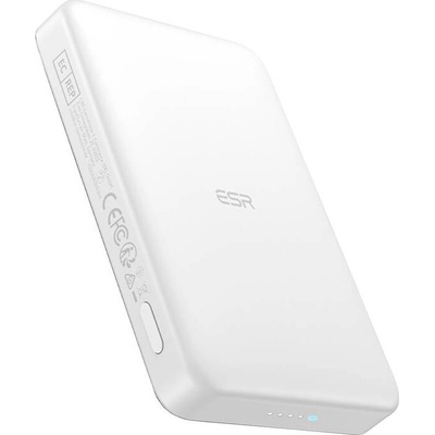 ESR Qi2 MagSlim 10000 mAh bílá