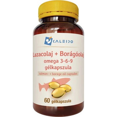 Caleido Losos Olej + Borák Lekársky Olej omega 3-6-9 60 kapsúl