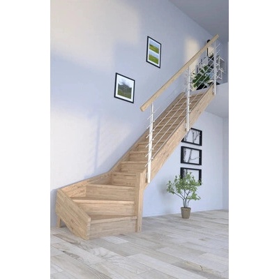 Pertura Notos Dub s podstupnicami dub 1/4-stočené dole vpravo 97 cm 13/14