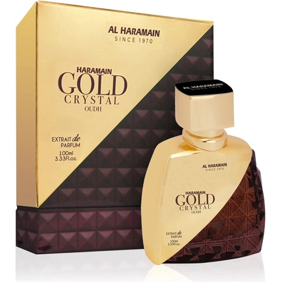 Al Haramain Gold Crystal Oudh čistý parfum unisex 100 ml