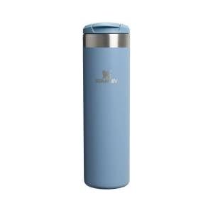 STANLEY 1913 Aerolight Transit Thermo Mug 0.6L - Keeps Hot for 8 Hours - Dishwasher Safe - Coffee Mug To Go Leak-Proof - Compatible with Common Car Drink Holders - Indigo - 10-10789-172