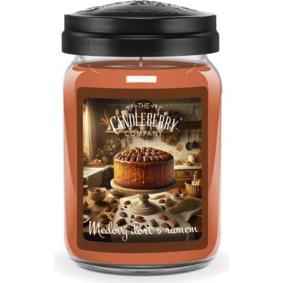Candleberry Candle Česká etiketa Medový dort s rumem 624 g