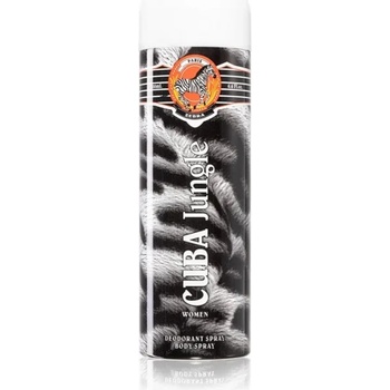 Cuba Jungle Zebra Дамски дезодоранти 200ml