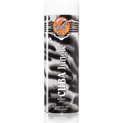 Cuba Jungle Zebra Дамски дезодоранти 200ml