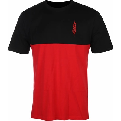 AMPLIFIED мъжка тениска slipknot - logos - ЧЕРЕН/ЧЕРВЕН - amplified - zav831k39