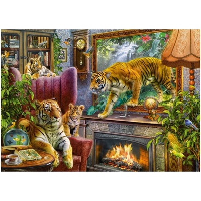 Dino - Puzzle From the picture: Tigers - 1 000 piese