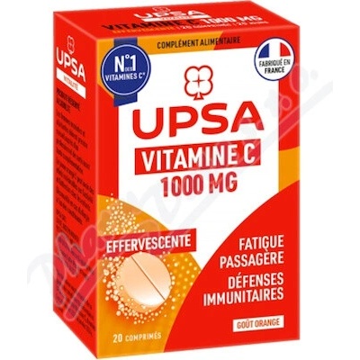 UPSA Vitamin C 1000mg šumivé 20 tabliet