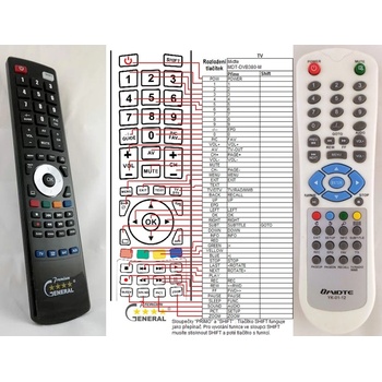 GENERAL MIDTE YK-01-12 - съвместимо дистанционно управление на марката General (YK-01-12)