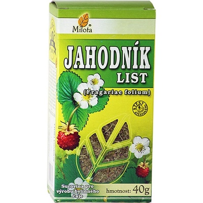 MILOTA Jahodník všeobecný list 40 g