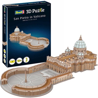 Revell 3D puzzle Bazilika svätého Petra Vatikán 68 ks