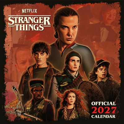 Oficiální nástěnný Netflix|Stranger Things s plakátem SQ 30,5 x 30,5|61 cm 2027