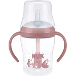 Nuk Бебешко шише NUK Perfect Match - Със силиконова сламка, TC, РР, 150 ml, Мечка (10215402) - baby