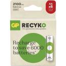 GP ReCyko AA 2100mAh 6ks B2521V