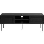 Unique Furniture Черна маса за телевизор от дъб 120x43 cm Pensacola - Unique Furniture (44641013)