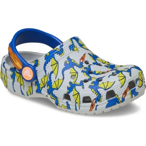 Crocs Детски сандали Crocs Kid's Classic Dragon Graphic Clog Sandals - Atmosphere - размер 23-24 (EU) (702-5412-0114)